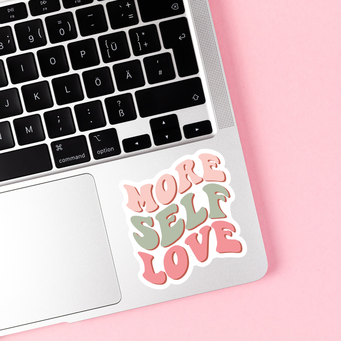 Self Love Sticker by The Saltwater Press