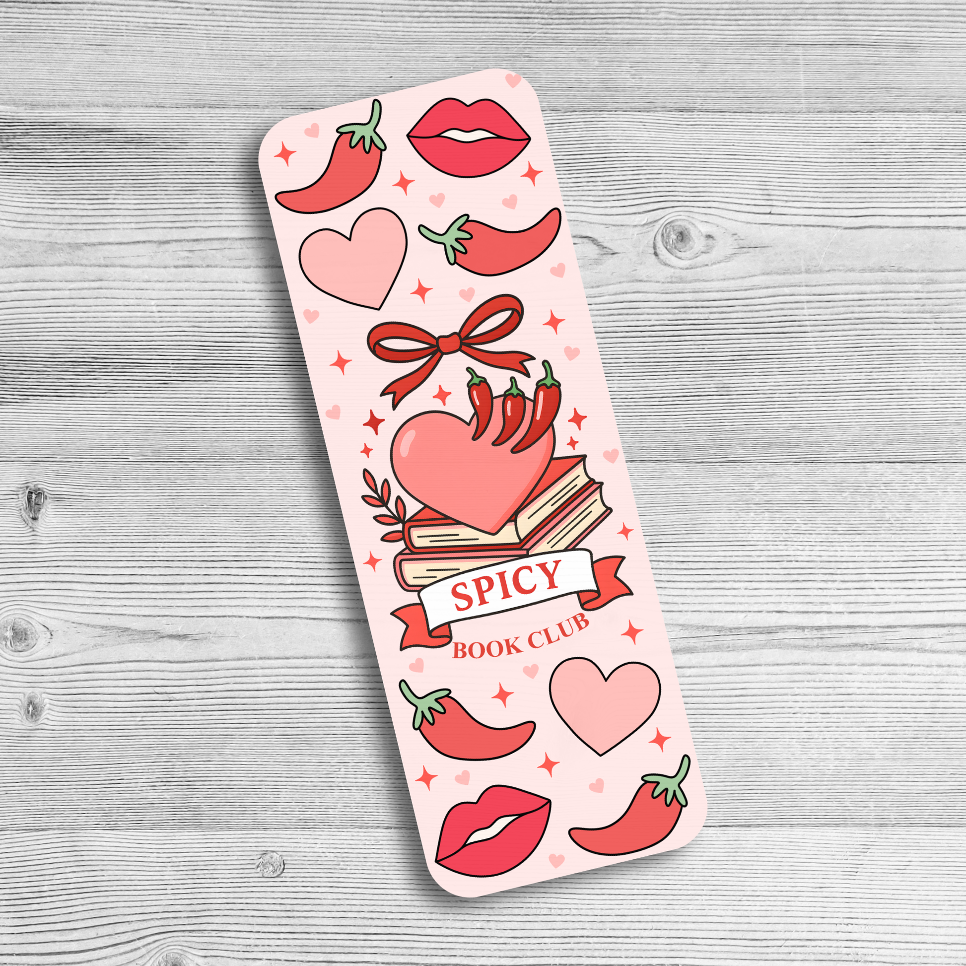 Spicy Bookmark by The Saltwater Press