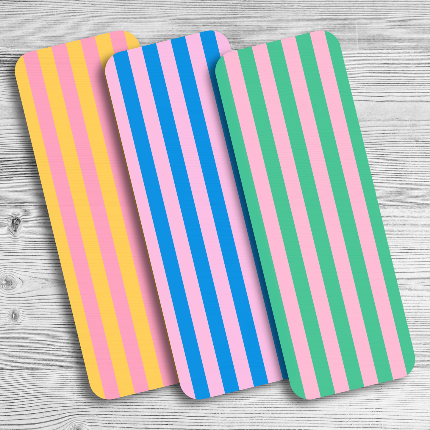 Striped Bookmark Set by The Saltwater Press