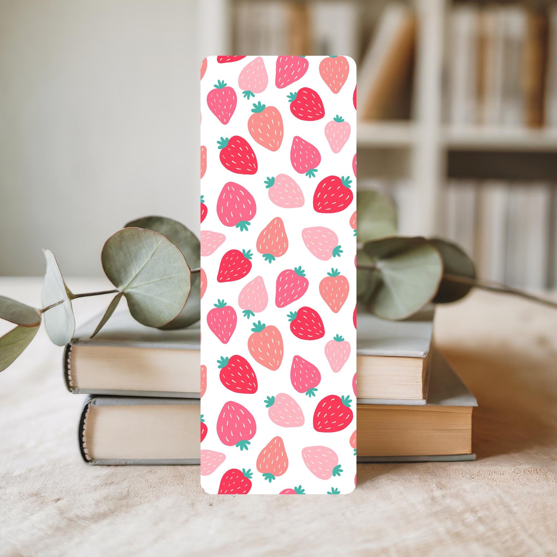 Strawberry Bookmark Set - Cute Reading Gift by The Saltwater Press